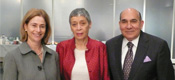 Professor Anne Bayefsky, Ambassador Gabriela Shalev, and Dr. Anthony Polemeni