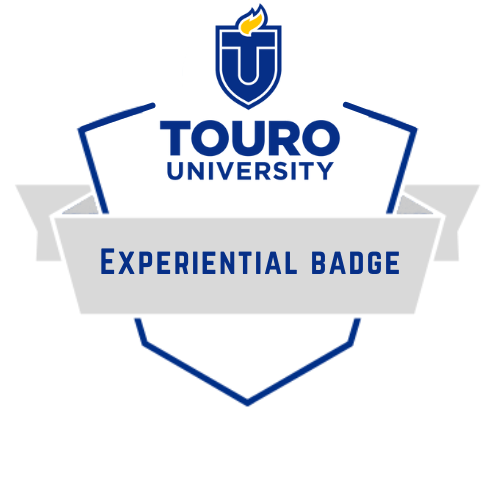 Touro University experiential badge