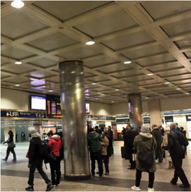 Students of Touro’s Graduate School of Social Work walked around Penn Station as part of the Homeless Outreach Population Estimate.