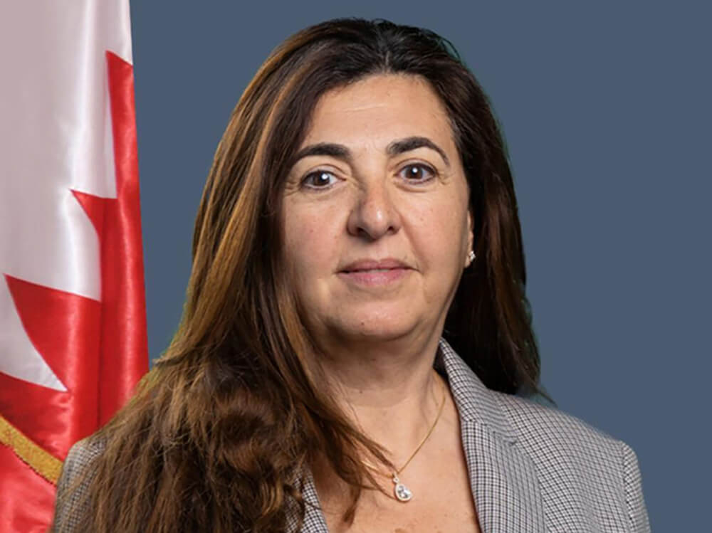 headshot of Ambassador Houda Nonoo