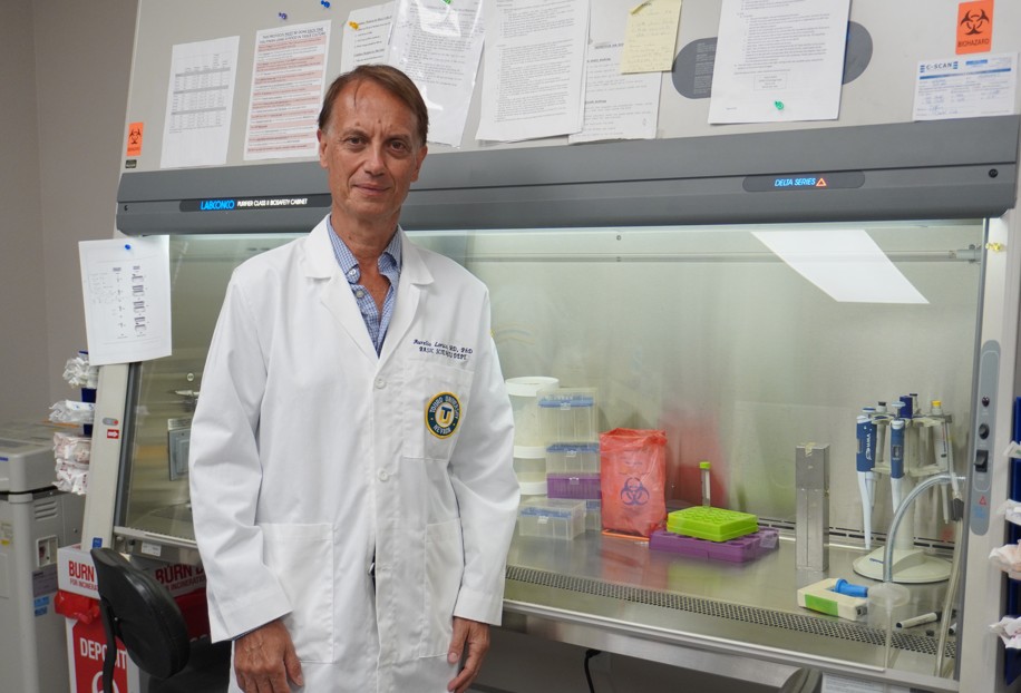 Study author Mark Santos, Ph.D., Assistant Professor at Touro University Nevada (TUN).