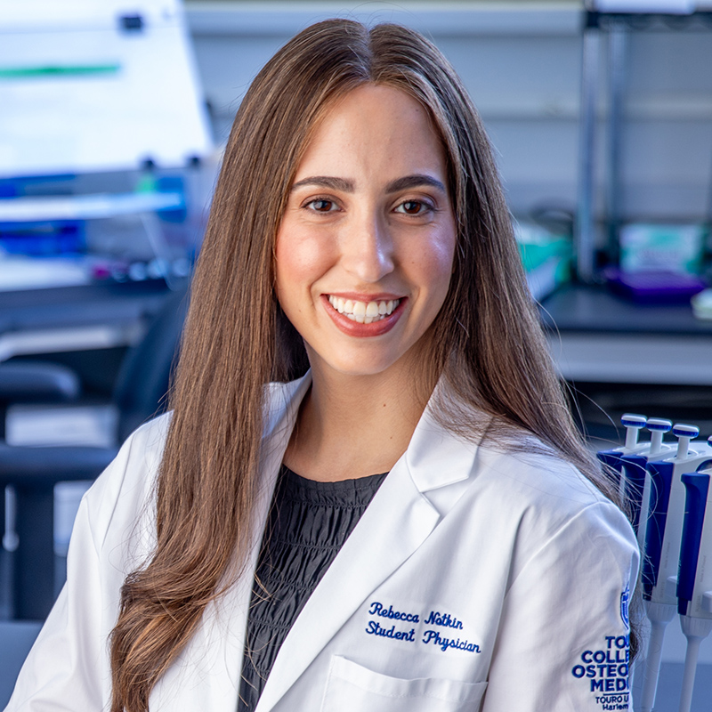 Touro medical student