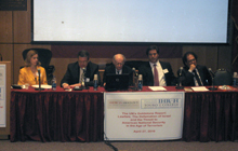 Anne Bayefsky, Martin Kramer, David Matas, Trevor Norwitz, and Shmuel Trigano