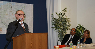 Mark Hasten, Ambassador Ido Aharoni, Anne Bayefsky
