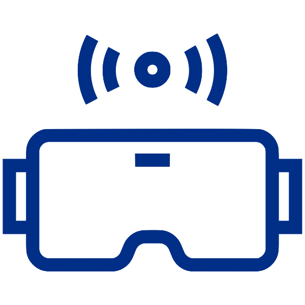 icon of mixed reality headset 