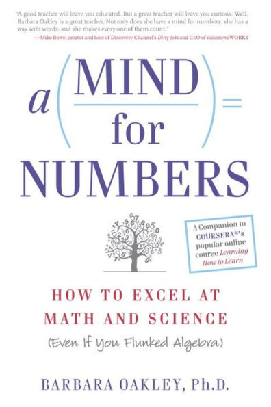 book cover of a mind for numbers