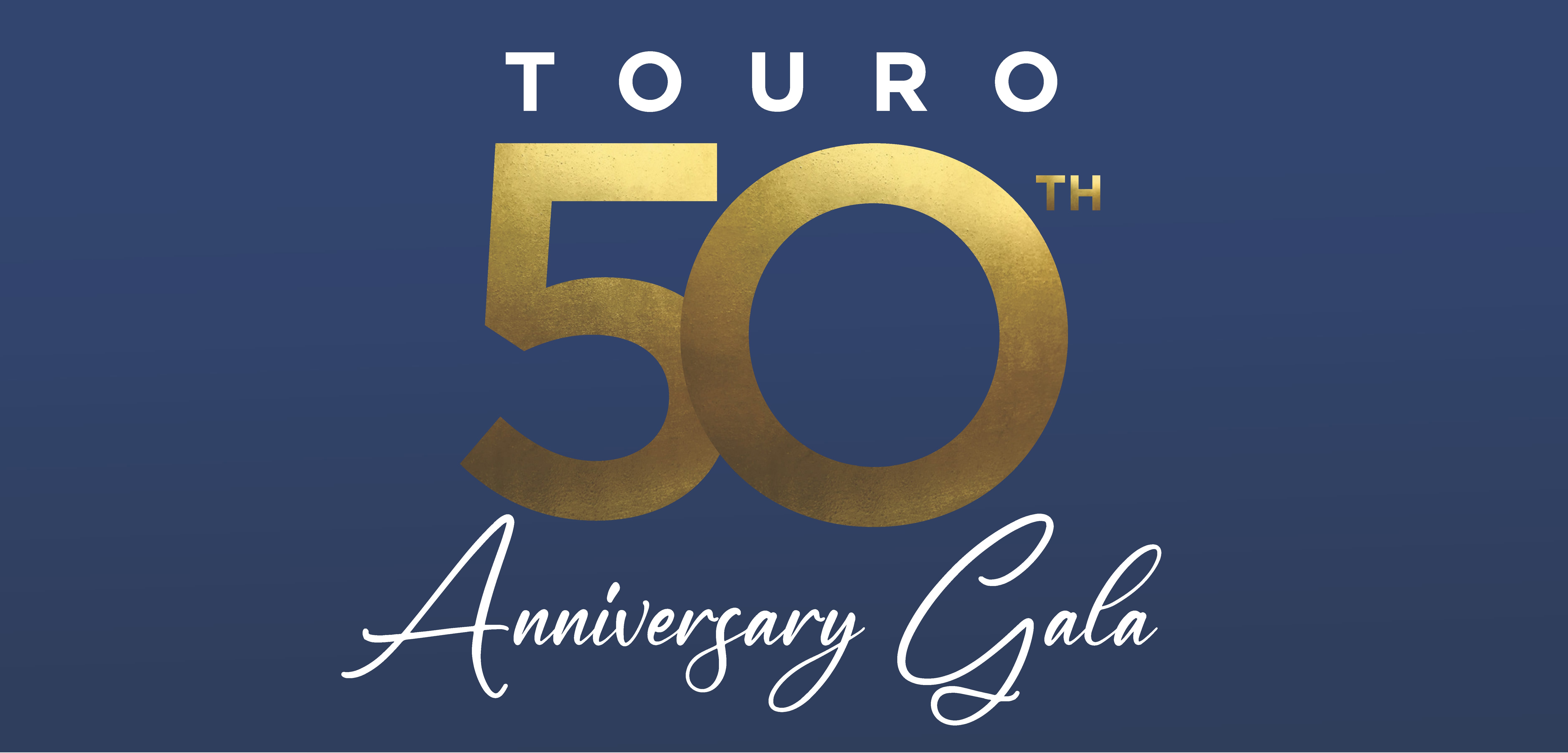 Save the date touro 50th anniversary gala